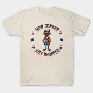 New Gender Just Dropped! Dapper Werewolf T-Shirt